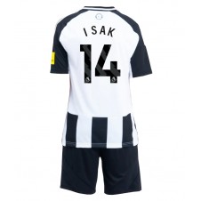 Newcastle United Alexander Isak #14 Hemmaställ Barn 2024-25 Korta ärmar (+ Korta byxor)
